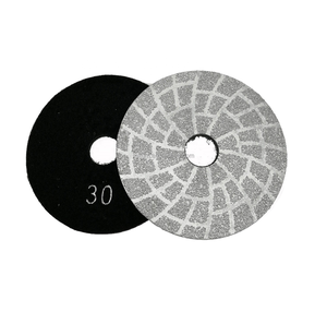 Disco de molienda soldado al vacío de 4 pulgadas, uso húmedo o seco, #30 #50 #100, para granito y mármol, gran oferta - Product Image 1