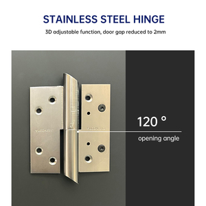 Hiện đại lớn tùy chỉnh thép không gỉ chống trộm nhập cửa cho biệt thự & căn hộ bên ngoài - Product Image 5