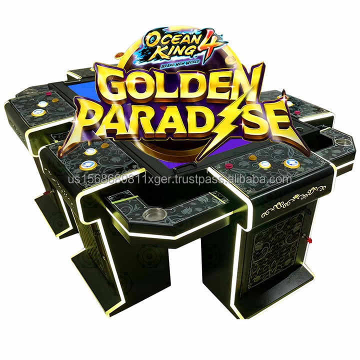 2025 New Listing Multi-Functional Fishing Game Ocean King 4 Golden Paradise