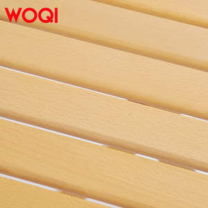 WOQI elegante legno <span class=keywords><strong>da</strong></span> esterno tavolino portatile per Patio bistrot spiaggia campeggio picnic cucina Design pieghevole - Product Image 4