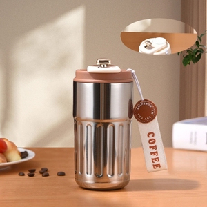 Termo Inteligente Clásico para Café, Taza <span class=keywords><strong>de</strong></span> Oficina <span class=keywords><strong>de</strong></span> Acero Inoxidable 316, <span class=keywords><strong>Filtro</strong></span> <span class=keywords><strong>de</strong></span> Agua Inteligente, Infusor, Pantalla LED <span class=keywords><strong>de</strong></span> Temperatura - Product Image 3