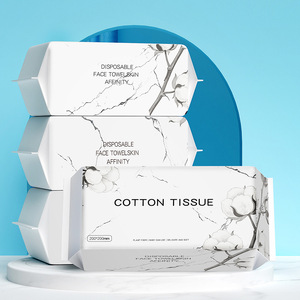 100% serviettes en papier <span class=keywords><strong>non</strong></span> tissées jetables en coton à séchage rapide pour un usage domestique débarbouillettes <span class=keywords><strong>de</strong></span> bain solides pour le démaquillage - Product Image 6