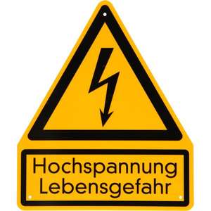 KS TOOLS-117,2483 Señal de riesgo de muerte de alto voltaje-EAN 4042146750544 SEÑALIZACIÓN Y SEGURIDAD - Product Image 1