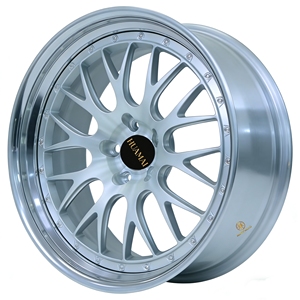 ล้อฟอร์จ 2 ชิ้น สีเงิน ขอบ 5x112 5x120 ขนาด 18-24 นิ้ว สำหรับรถยนต์นั่งส่วนบุคคล เหมาะสำหรับ BMW M3 M4 M5 G80 <span class=keywords><strong>G8</strong></span> - Product Image 1