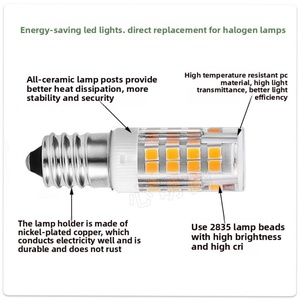 หลอดไฟ LED E12 รุ่นขายดีข้ามพรมแดน หลอดไฟข้าวโพด E17 ประหยัดพลังงาน หลอดไฟสำหรับโคมระย้าในบ้าน G9 หลอดไฟขนาดเล็ก BA15D E11 - Product Image 2