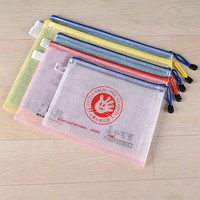 Sacs de rangement portables en PVC avec fermeture éclair, personnalisables en usine, pour documents, jouets, organisateur de rangement pour la maison, le bureau et l'école