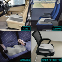 Coussin de siège de voiture en gel de mousse à mémoire de forme rafraîchissant, soutien lombaire orthopédique, fabrication OEM ODM