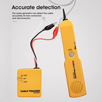 Dernier modèle de traceur de câbles et testeur de circuits avec kit de sondes générateur de tonalité, localisateur de signal de câble et testeur de continuité de circuit