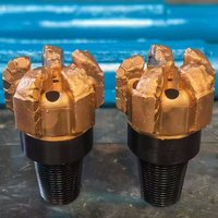 Broca PDC API de Alta Qualidade Teruifeik para Perfuração de Poços de Água, Ferramenta de Perfuração de Aço Inoxidável com Processamento de Fundição de Alta Eficiência