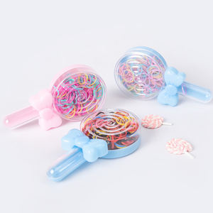 Mio <span class=keywords><strong>ยาง</strong></span><span class=keywords><strong>รัด</strong></span><span class=keywords><strong>ผม</strong></span>การ์ตูนสีสันสดใสไม่ลื่น<span class=keywords><strong>ยาง</strong></span><span class=keywords><strong>รัด</strong></span><span class=keywords><strong>ผม</strong></span>แบบใช้แล้วทิ้งน่ารักอมยิ้มกล่องบรรจุภัณฑ์สำหรับเด็กผู้หญิง - Product Image 4