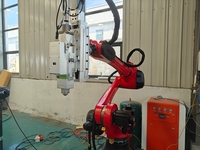Sistema de Corte Láser de Fibra con Brazo Robótico Automático, Generador de 3KW, Cabezal de Corte de Metal para Láminas Metálicas y Tubos, Uso Industrial