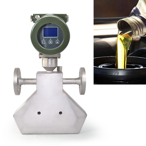 Caudalímetro de masa Coriolis integrado de alta precisión (0.1%) para medición de suspensos, de acero inoxidable SS316L - Product Image 1