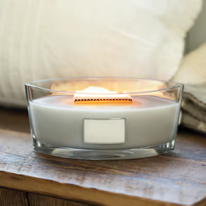 Gran inventario de lujo de 770ml de alta calidad en forma de barco, tarro de vela de vidrio transparente para hacer velas con tapa de madera - Product Image 2