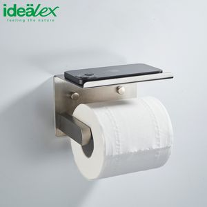 <span class=keywords><strong>Ares</strong></span> Idealex - Soporte de Pared de Acero Inoxidable 304 de Diseño Moderno, Multifuncional, para Papel Higiénico y Teléfono, para Baño - Product Image 4