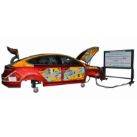 Plataforma de Entrenamiento para el Reconocimiento, Desmontaje y Reensamblaje de la Estructura Completa del Automóvil - Entrenador Educativo de Alta Fidelidad para Escuelas