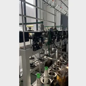 GOOD QUALITY SECOND HAND USED HIGH SPEED HIGH COUNT CHENILLE YARN MAKING SPINNING MACHINE