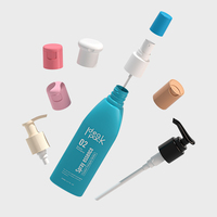 Flacon de lotion cosmétique en PET triangulaire écologique de 200 ml avec pompe pulvérisatrice et impression sérigraphique pour shampoing
