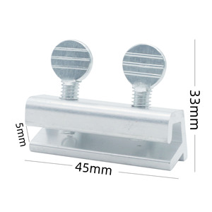 Loquet de fenêtre en alliage d'aluminium pour portes et fenêtres coulissantes, installation facile, design minimaliste - Product Image 2
