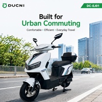 Scooter électrique 72V 1500W, moto électrique à grande vitesse pour les déplacements urbains