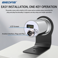 PIROMETER INFRARED INDUSTRI BIEDAS BYD-D30180A 300~1800 Derajat Celcius Presisi Tinggi dengan Emisivitas yang Dapat Disesuaikan untuk Suhu Tinggi