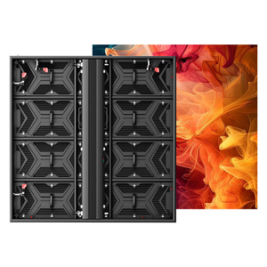 Mur vidéo LED couleur plein écran pour location extérieure, IP65, boîtier en aluminium moulé sous pression, maintenance frontale, haute luminosité, pour publicités en magasin et en ascenseur - Product Image 1