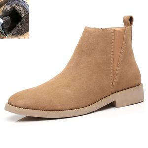 Botas de Invierno para Hombre, Estilo Nuevo, Botas Chelsea de Cuero, Botas Casuales para Hombre - Product Image 6