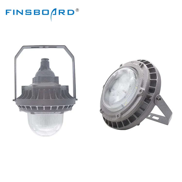 ไฟ LED กลางแจ้ง Ip65สถานีบริการน้ำมันไฟระเบิด30W 50W 80W 120W ATEX