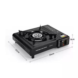 Portable Butane Gas <b>Stove</b> with Carrying Case Piezo Ignition Single Burner Camping <b>Stove</b> for Outdoor Cooking Picnic BBQ - Product Image 2