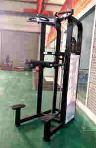 Direct From Source Gym-Specific Dip Chin Assist Cadre en alliage d'acier épaissi avec pédales antidérapantes pour la construction du haut du corps serré - Product Image 2