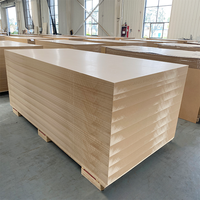 Panneaux MDF 2mm 3mm 4mm de qualité E0 E1 Mdf brut laminé pour la décoration de meubles
