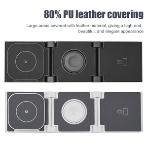Cargador Inalámbrico Magnético Plegable 3 en 1 de 15w, Base de Carga Multifuncional Universal <span class=keywords><strong>para</strong></span> Teléfono Móvil, <span class=keywords><strong>para</strong></span> Uso en Escritorio, Venta al Por Mayor - Product Image 6