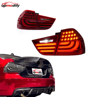 Juego de Luces Traseras de Conversión para BMW Serie 3 E90 2009 2010 2011 2012, Actualización a Estilo Ahumado LED