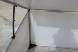 <span class=keywords><strong>Mini</strong></span> maison de jardin en aluminium véranda abri en plastique maison à panneaux <span class=keywords><strong>mobile</strong></span> <span class=keywords><strong>serre</strong></span> pour plantes vente en ligne - Product Image 6