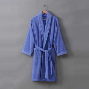 <b>Women</b> 100% Cotton Terry Bathrobe Comfortable Breathable Long Bath <b>Robe</b> with Drawstring Closure Casual Home & Sleepwear - Product Image 2