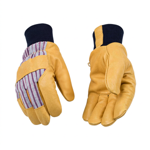 Gants de football FLASH GEAR à doigts complets, antidérapants, extensibles, respirants, en polyester, chauds et protecteurs, personnalisables – Vente Flash - Product Image 1