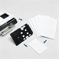 Suministro Directo de Fábrica, Tarjetas de Identificación Resistentes de Policarbonato/PV Blancas para Negocios y Hoteles, Impermeables, con Tecnología NFC de 13.56MHz