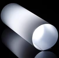 Plaque diffuseur de lumière en PC résistant à la chaleur - Panneau LED en polycarbonate givré pour luminaires de plafond, lampes et zones à haute température