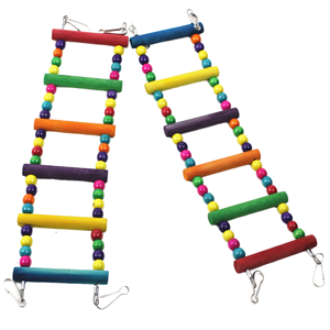 Drop Shipping Eco-Friendly Wooden <strong>Bird</strong> Ladder Stairs Swing Exercise Toy for Parrots Hamsters &amp; Parakeets-<strong>Funny</strong> Pet Toy - Product Image 5