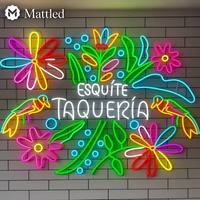 Letrero LED de Neón con Diseño de Palmera, Luz Decorativa Tropical |    Lámpara de Neón para Decoración de Paredes en Casa de Playa, Fiestas de Verano y Habitaciones |   Regalos Personalizados al por Mayor