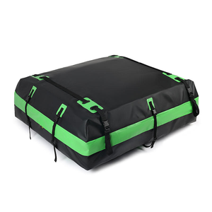 Sac de toit de voiture en maille PVC imperméable 500D, sac de voyage résistant à l'humidité, porte-bagages de toit, sac de transport de toit - Product Image 6