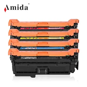 Amida mực CE400A CE401A CE402A CE403A tương thích hộp mực cho máy in HP hộp mực