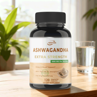 Extrait pur de racine d'Ashwagandha en marque blanche OEM pour adultes – Soutien contre le stress, énergie, vitalité, clarté mentale