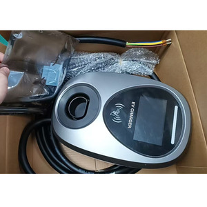 Borne de recharge murale étanche IP65 <span class=keywords><strong>Type</strong></span> <span class=keywords><strong>2</strong></span> pour VE, 32A 22kW Triphasé <span class=keywords><strong>Mode</strong></span> <span class=keywords><strong>3</strong></span>, Station de recharge domestique avec carte RFID pour véhicules électriques européens - Product Image 6