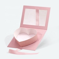 Boîte cadeau de luxe romantique faite à la main pour la Saint-Valentin boîte cadeau personnalisée recyclable pour la Saint-Valentin