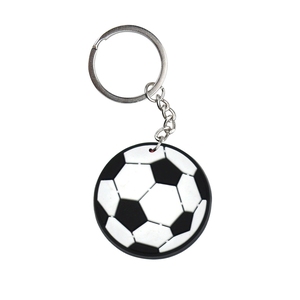 Lote de llaveros de fútbol de goma suave, dijes de fútbol para decoración de mochilas y bolsos, recuerdos de fiesta, regalo para aficionados al deporte, accesorio para bolsos - Product Image 4