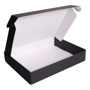 Caja de Envío Plegable Plana, Económica, de Tela Rosa, para Empaque de Ropa, MOQ Bajo, con Logotipo Personalizado, Caja de Cartón Corrugado para Envíos - Product Image 2