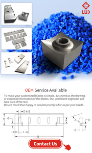 Tùy Chỉnh Kích Thước 34,40,60,80,100Mm .. Tái Chế Ngành Công Nghiệp Máy <span class=keywords><strong>Blades</strong></span> Cho Shredder - Product Image 6