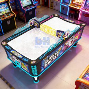 Baihui Animation Nouvelle Machine de Jeu d'Hockey sur Air d'Intérieur, Table d'Arcade à Monnayeur, Équipement de Divertissement Sportif - Product Image 4
