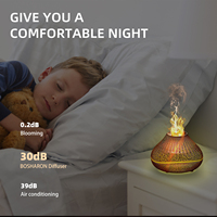 Intelligent Nano Atomiseur Pulvérisateur Ultrasonique 160 ml Vaporisateur Électronique Smart Portable Home Light Usb Aroma Humidificateur Diffuseur