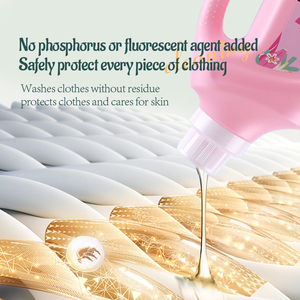 Détergent à <span class=keywords><strong>lessive</strong></span> et liquide de lavage écologiques et biologiques avec parfum longue durée, détergent pour un nettoyage en profondeur - Product Image 5